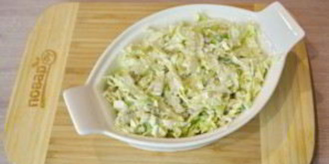 Рецепт салата кальмары под шубой