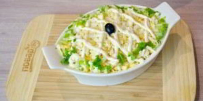 Рецепт салата кальмары под шубой