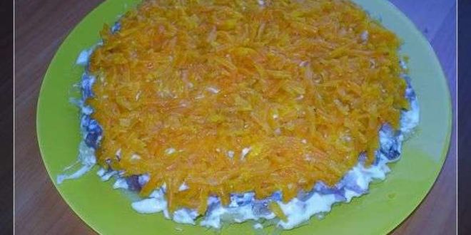 Рецепт салата сельдь под шубой