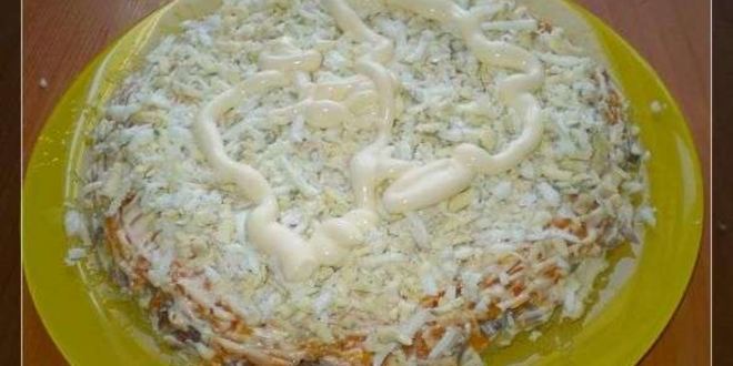 Рецепт салата сельдь под шубой