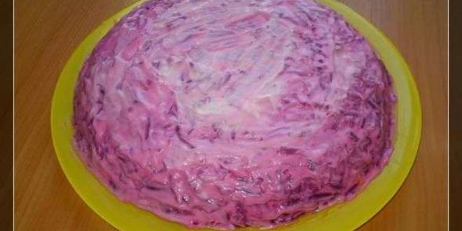 Рецепт салата сельдь под шубой