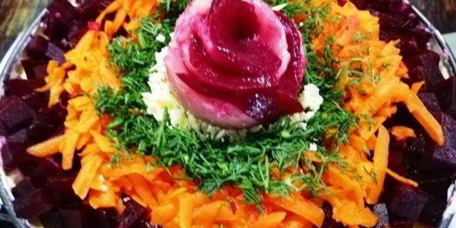 Рецепт салата шуба под сельдью