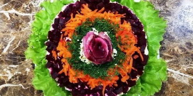 Рецепт салата шуба под сельдью