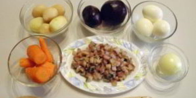 Рецепт селедки под шубой без майонеза