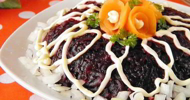 Рецепт Селедки под шубой без яиц