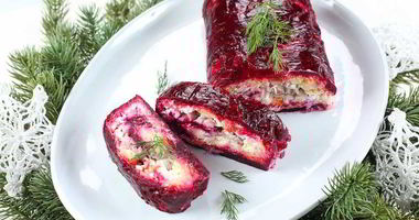 Рецепт Селедки под шубой рулетом