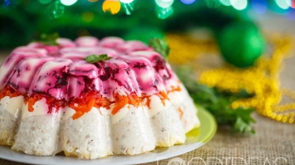 Как приготовить селедку под шубой с желатином