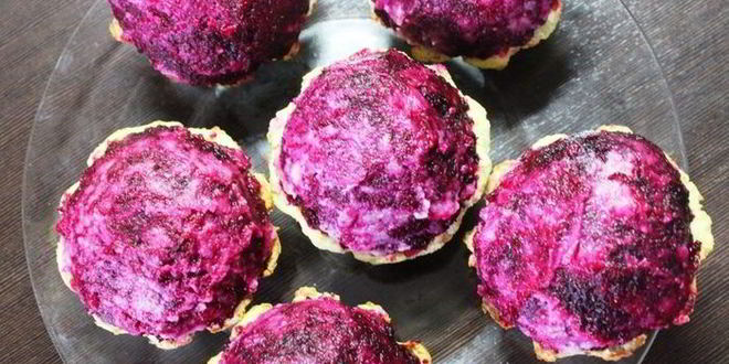 Рецепт селедки под шубой в картофельных корзинках