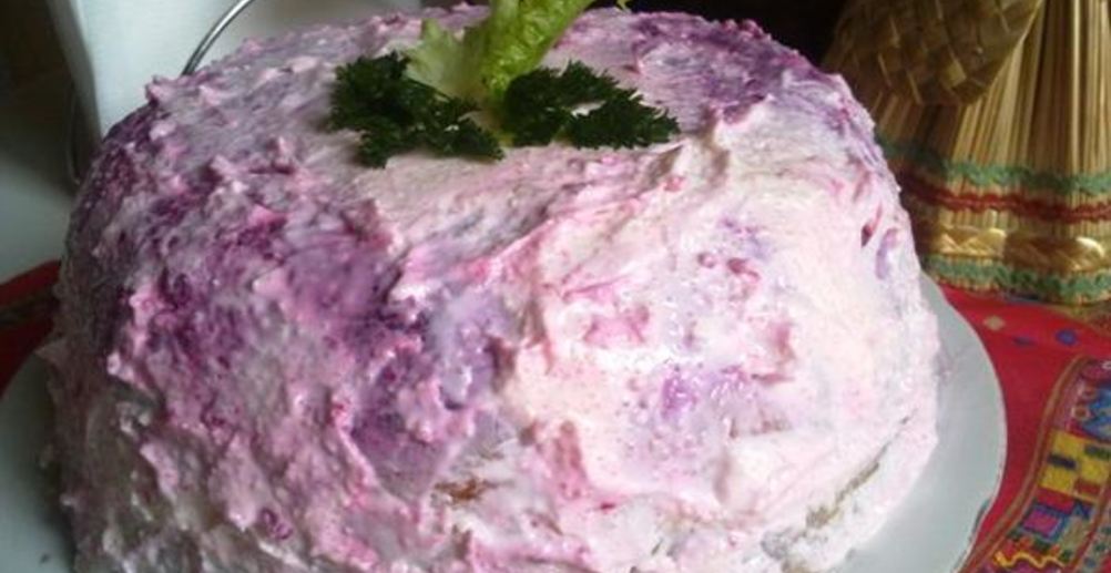 Рецепт селедку под шубой в бокалах