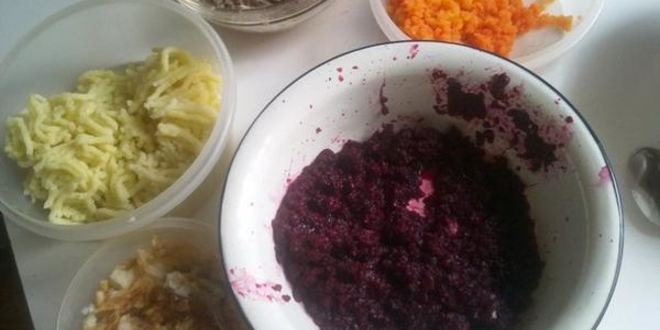 Рецепт селедки под шубой в желе