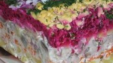 Рецепт Селедки под шубой