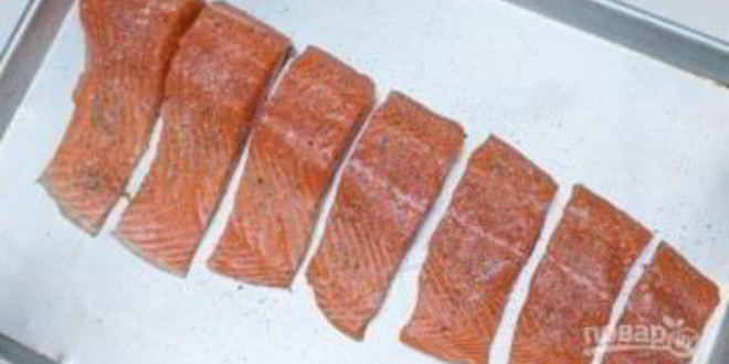 Рецепт семги под шубой в духовке