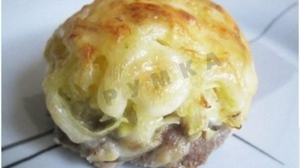 Как приготовить шарики из фарша под шубой в духовке