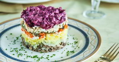 Рецепт Шпрот под шубой