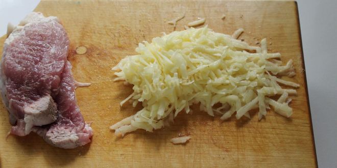 Рецепт свинины под шубой