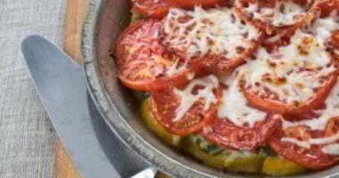 Рецепт Свинины запеченной под шубой из перцев и помидор