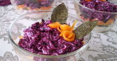 Рецепт Вегетарианской селедки под шубой с нори