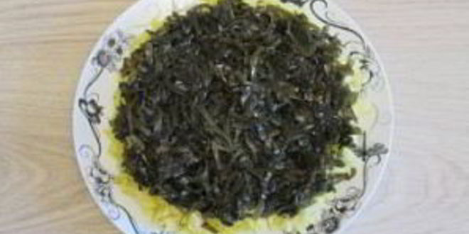 Рецепт вегетарианской селедки под шубой