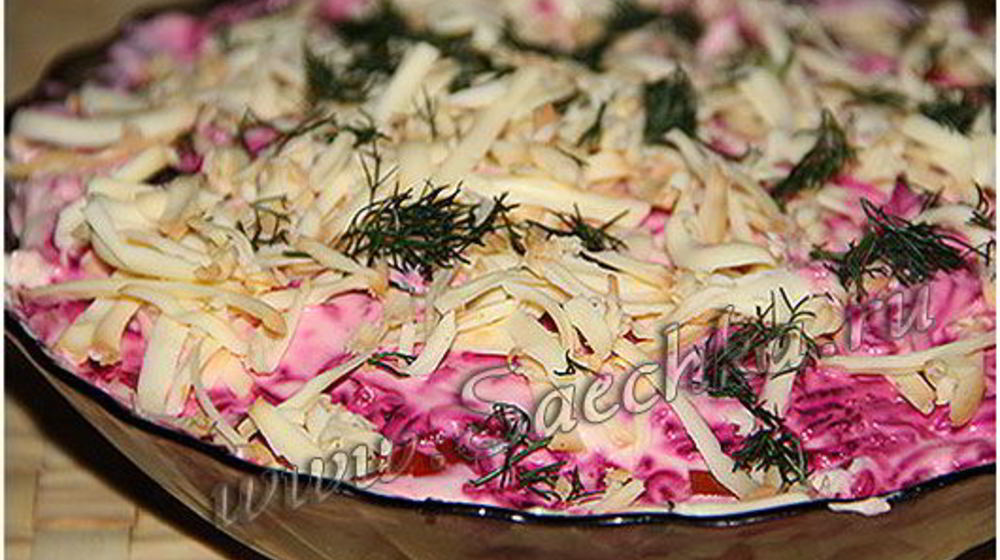 Как приготовить вместо селедки под шубой