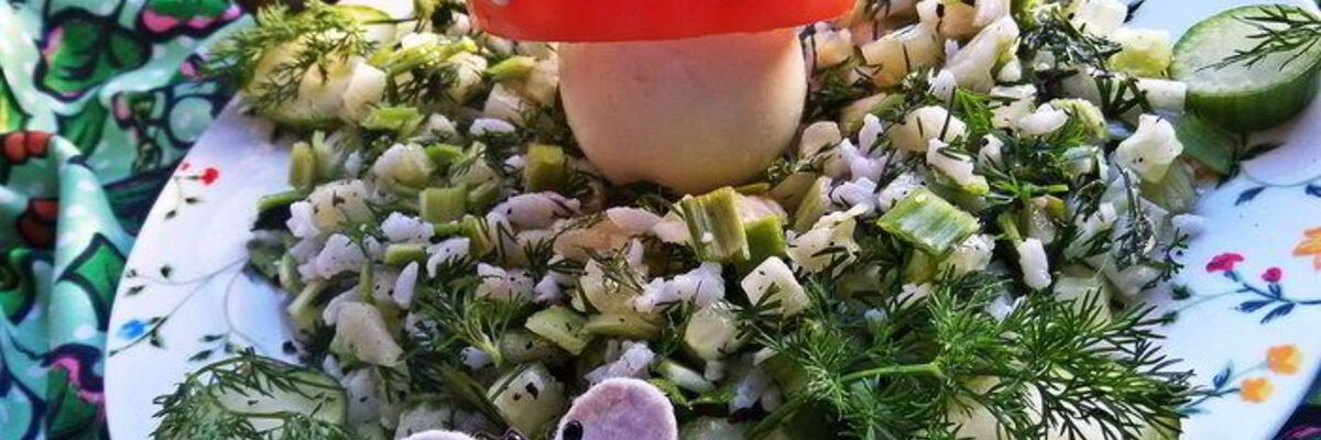 Рецепт Салата Полянка