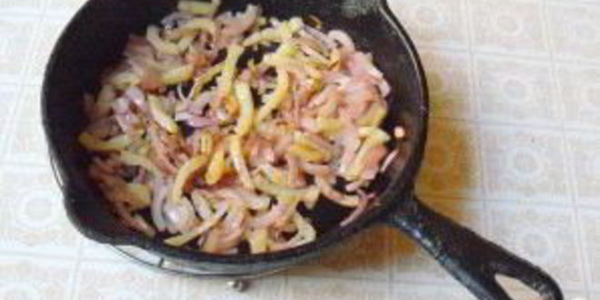 Рецепт салата с кальмарами