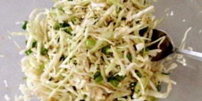 Рецепт салата с капустой свежей