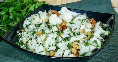 Рецепт Салата с цветной капустой