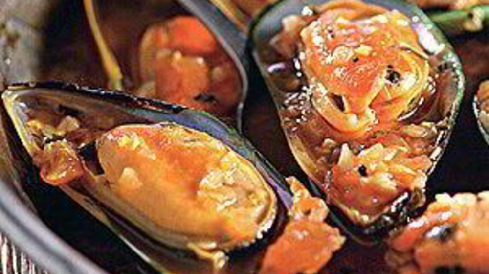 Как приготовить мидий кровавый цезарь