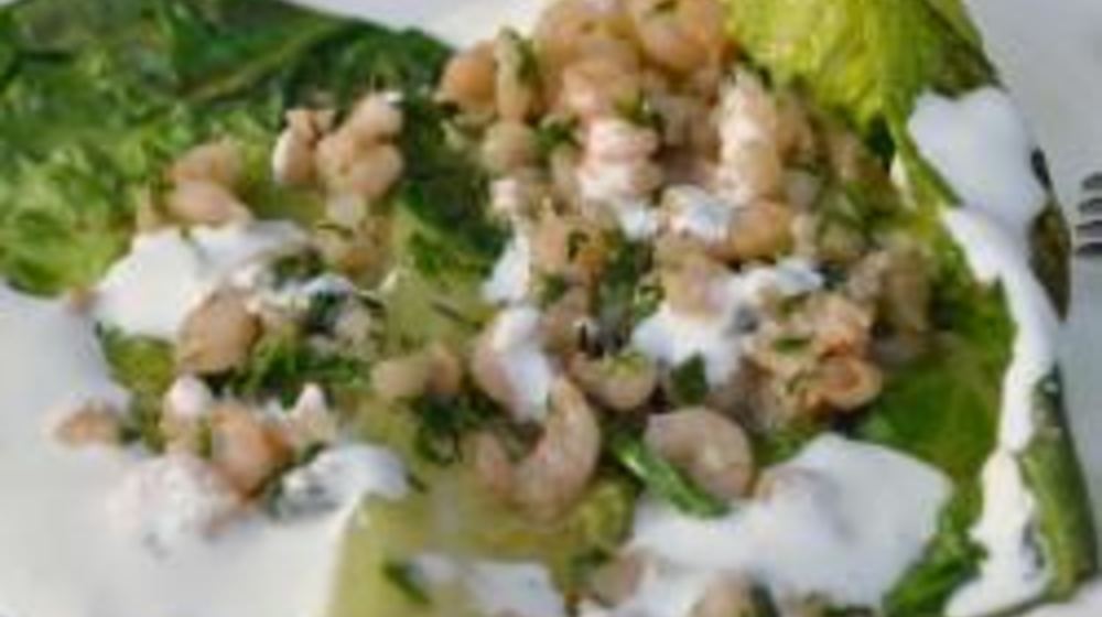 Как приготовить оригинального цезаря с креветками