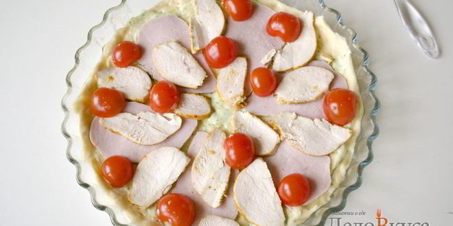 Рецепт пиццы цезарь