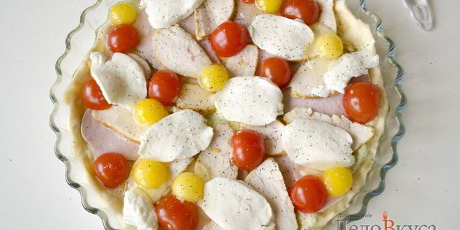 Рецепт пиццы цезарь