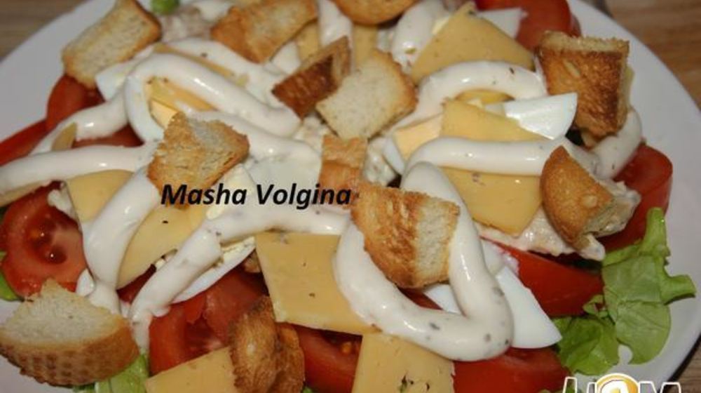 Как приготовить салат цезарь премиум