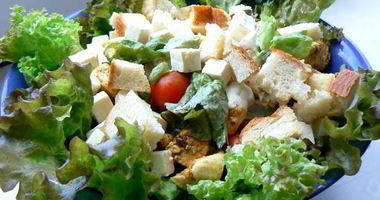 Рецепт Салата Цезарь с брынзой