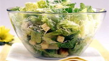 Рецепт Салата Цезарь с кальмарами