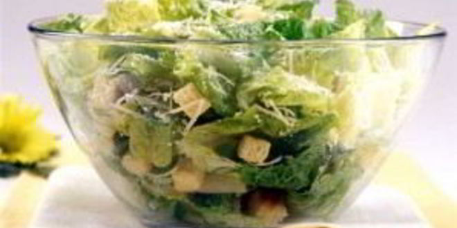 Рецепт салата цезарь с кальмарами