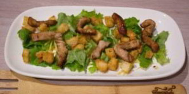 Рецепт салата цезарь с курицей классический