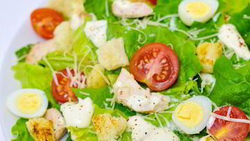 Рецепт Салата Цезарь с курицей