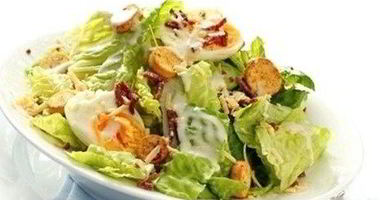 Рецепт Салата Цезарь с палтусом