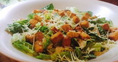 Рецепт Салата Цезарь с заправкой из тофу