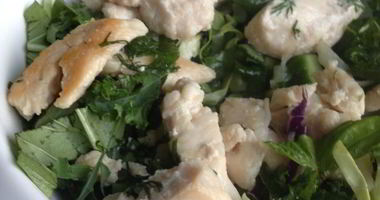 Рецепт Салата Цезарь с зеленью