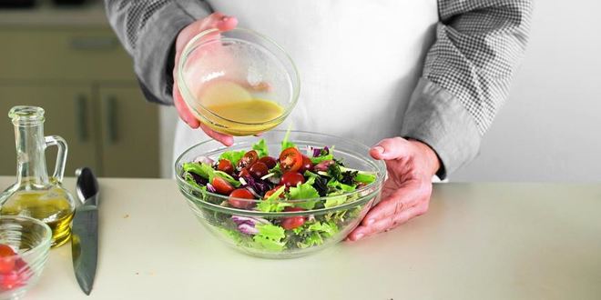 Рецепт французского салата с горчичной заправкой винегрет