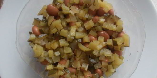 Рецепт винегрета праздничного