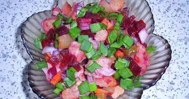 Рецепт Винегрета с малосольной селедкой