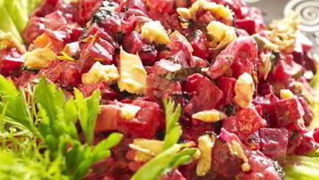 Рецепт Винегрета с морской капустой и рыбой