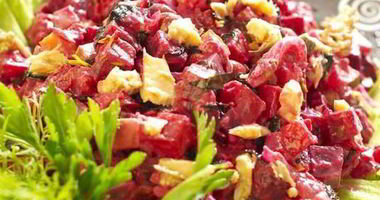 Рецепт Винегрета с морской капустой и рыбой