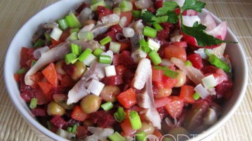 Как приготовить винегрет с селедкой