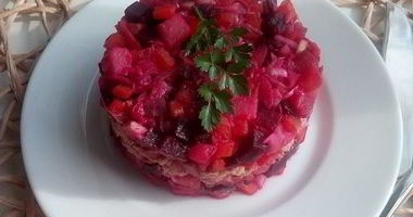 Рецепт Винегрета с тунцом