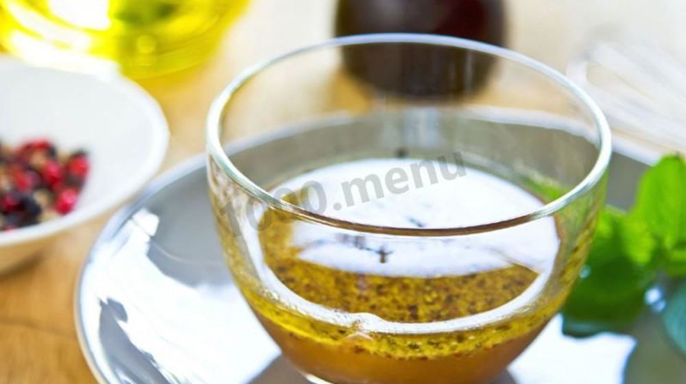 Как приготовить заправку винегрета