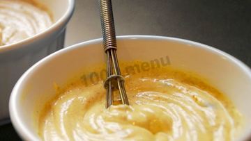 Рецепт Домашнего майонеза с вареным яичным желтком и горчицей