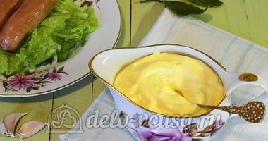 Рецепт Домашнего майонеза
